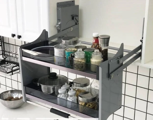 SS + Glass Elevator Basket